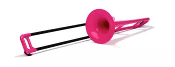 Plastic Trombone - Pink